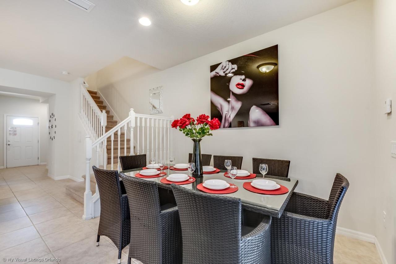 Resort Townhome wPRIVATE Pool&BBQ, near Disney Kissimmee Eksteriør billede