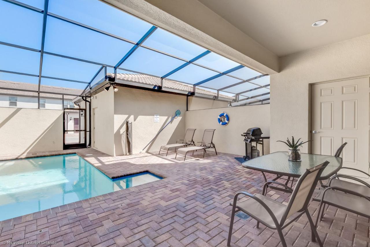 Resort Townhome wPRIVATE Pool&BBQ, near Disney Kissimmee Eksteriør billede