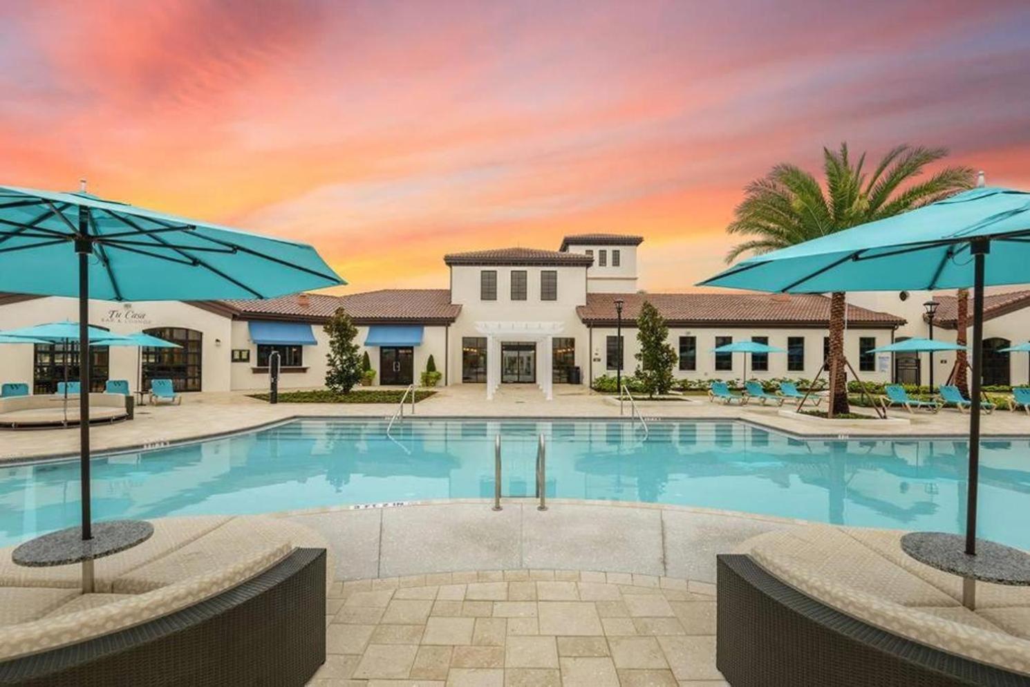 Resort Townhome wPRIVATE Pool&BBQ, near Disney Kissimmee Eksteriør billede